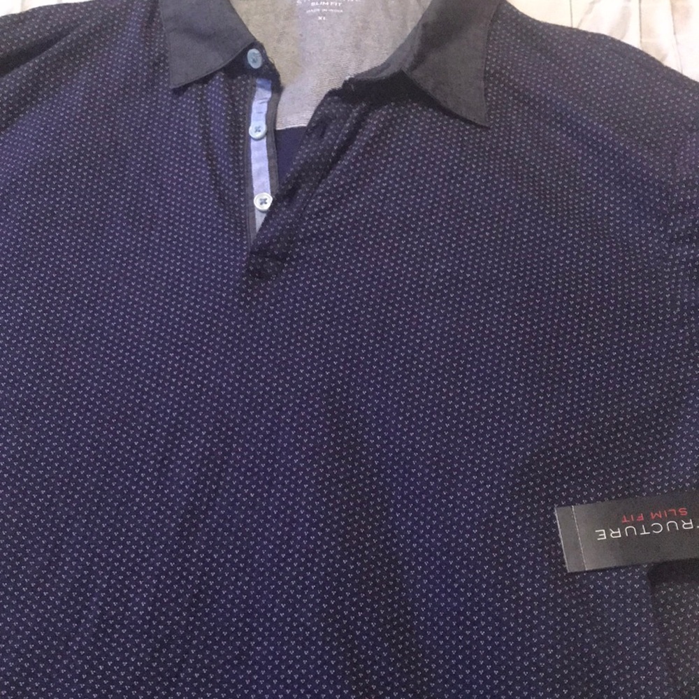 Structure Slim Fit Shirt Size XL NWT - Picture 2 of 3